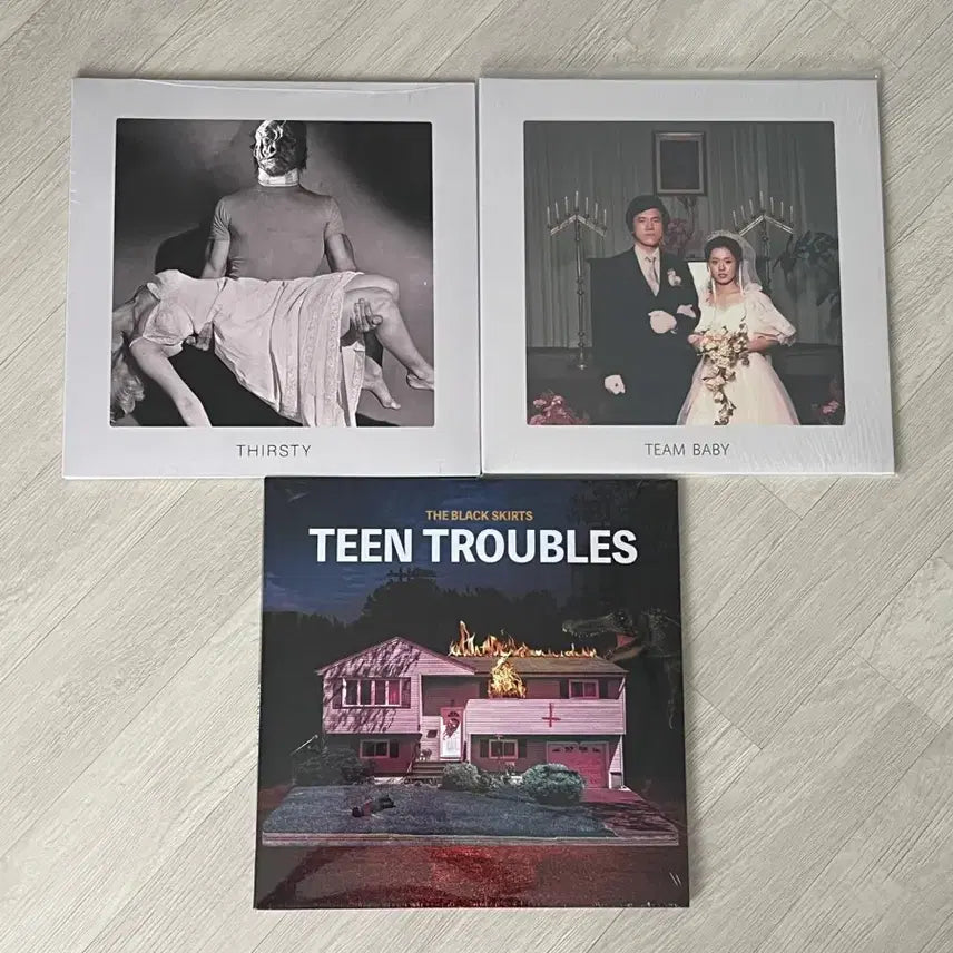 [BUNJANG] The Black Skirts LP Bundle Set / 검정치마 LP 3종 일괄판매