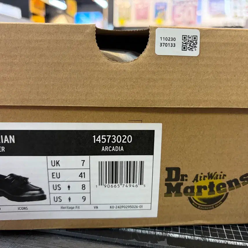 [BUNJANG] Dr. Martens Adrian Silver Loafers / 닥터마틴 아드리안 실버 260