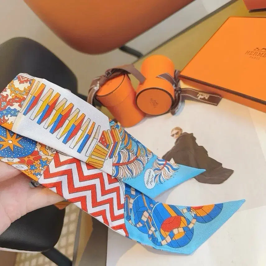 [BUNJANG] Hermes Silk Twilly Scarf / 에르메스 실크 스카프