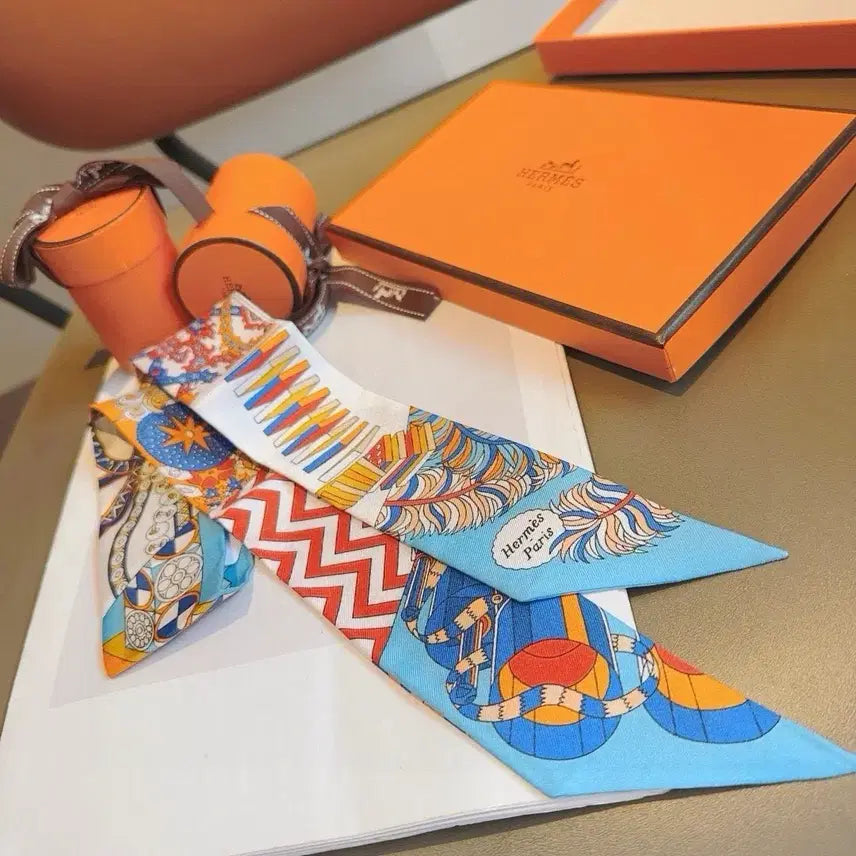 [BUNJANG] Hermes Silk Twilly Scarf / 에르메스 실크 스카프