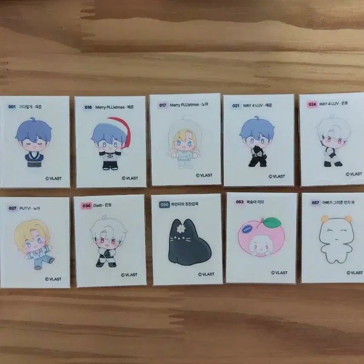 [BUNJANG] PLAVE Ttibuseil Sticker Bundle Set / 플레이브 띠부씰 판매