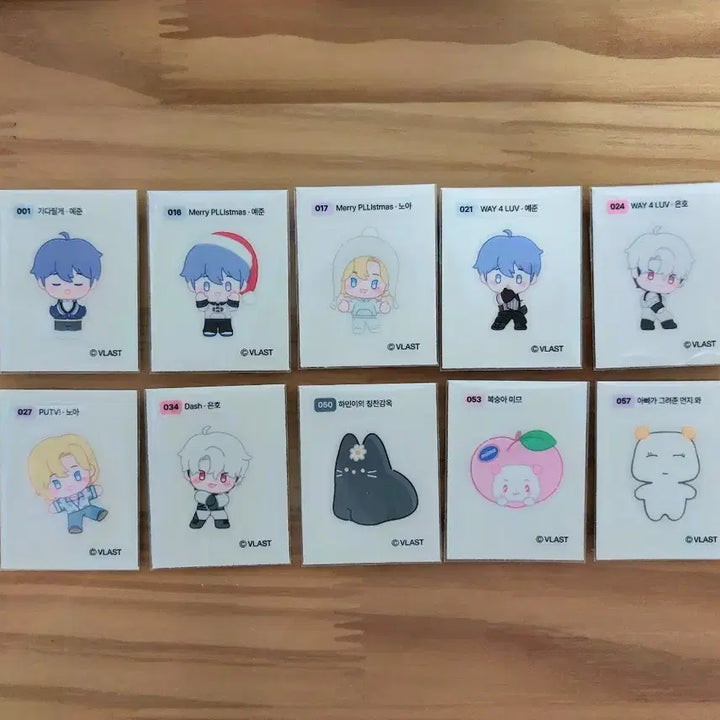 [BUNJANG] PLAVE Ttibuseil Sticker Bundle Set / 플레이브 띠부씰 판매