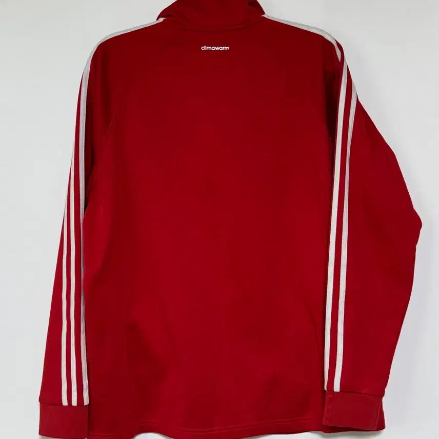 [BUNJANG] Adidas Red Jersey 100 Size / 아디다스 레드 져지 기모 95-100사이즈