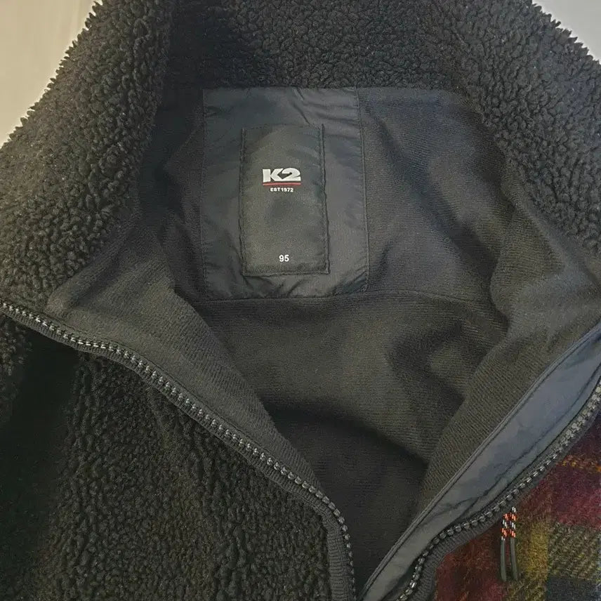 [BUNJANG] K2 Women's Checkered Fleece Jacket / (95호) K2  뽀글이 집업점퍼