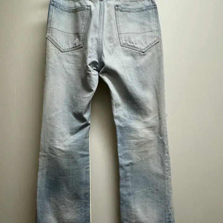 [BUNJANG] Anselm Crash Damage Denim Pants / 안셀름 크래쉬 데미지 슈컷 데님 팬츠