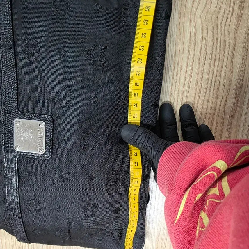 [BUNJANG] MCM Nylon Crossbody Bag Black / MCM 나일론 크로스백 블랙