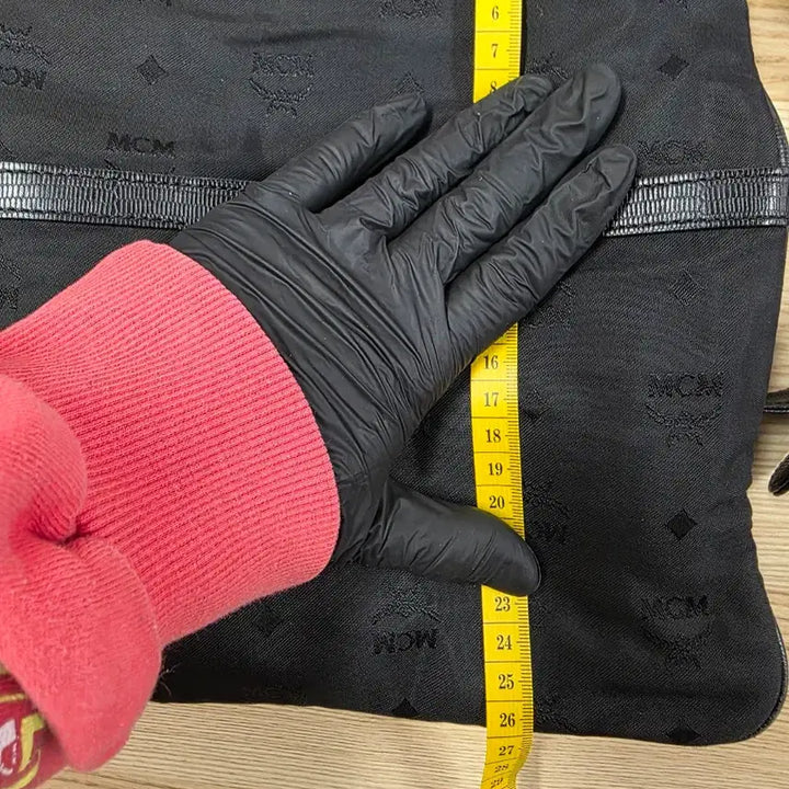 [BUNJANG] MCM Nylon Crossbody Bag Black / MCM 나일론 크로스백 블랙