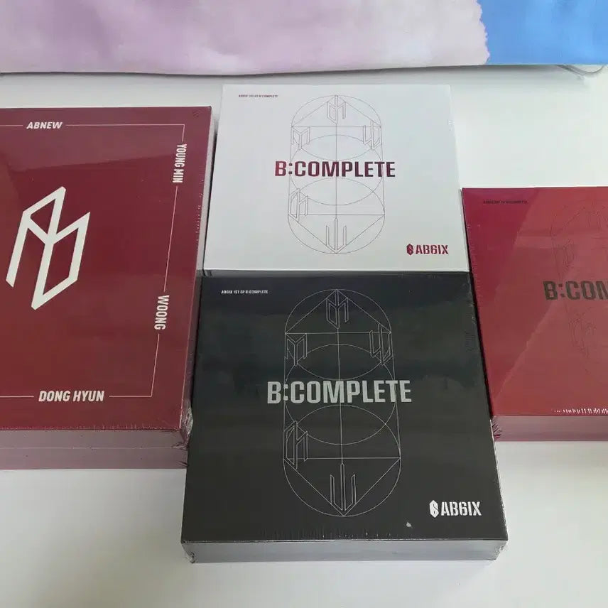 [BUNJANG] AB6IX Official Kit + Debut Album Bundle Set / 미개봉 AB6IX 에이비식스 1기 공식키트 + 데뷔 앨범 풀세트