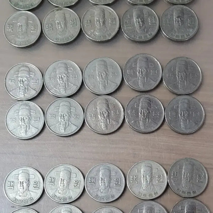 [BUNJANG] Vintage 100 Won Coins Bundle / 옛날동전 100원 일괄
