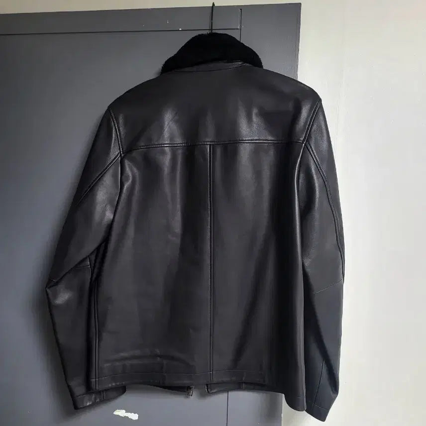 [BUNJANG] Theory Lambskin Leather Jacket / *새상품* 최신상 띠어리 램시어링 카라 최고급 양가죽자켓