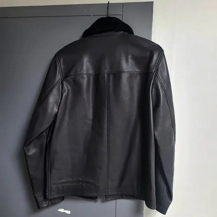 [BUNJANG] Theory Lambskin Leather Jacket / *새상품* 최신상 띠어리 램시어링 카라 최고급 양가죽자켓