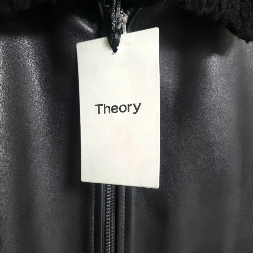 [BUNJANG] Theory Lambskin Leather Jacket / *새상품* 최신상 띠어리 램시어링 카라 최고급 양가죽자켓