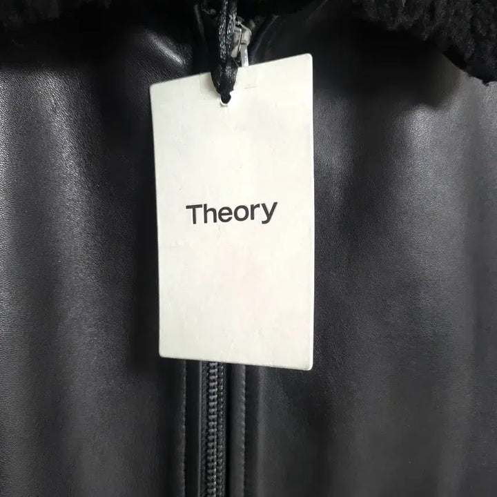 [BUNJANG] Theory Lambskin Leather Jacket / *새상품* 최신상 띠어리 램시어링 카라 최고급 양가죽자켓