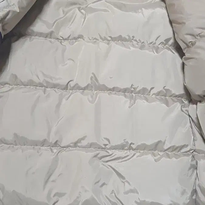 [SOLD OUT] 파렌하이트아이보리색 남성 롱 패딩 코트