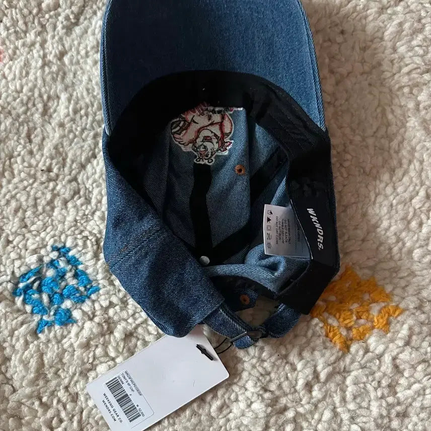 [BUNJANG] Weekenders Kellogg Tony Denim Baseball Cap / (새상품) 위캔더스 켈로그 토니 데님 볼캡 모자