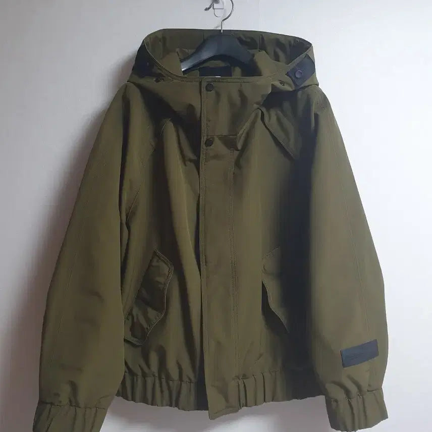 [BUNJANG] Beanpole Sports Oversized Hooded Blouson Jacket 95 / 빈폴 스포츠 후드 블루종 집업 오버핏 95