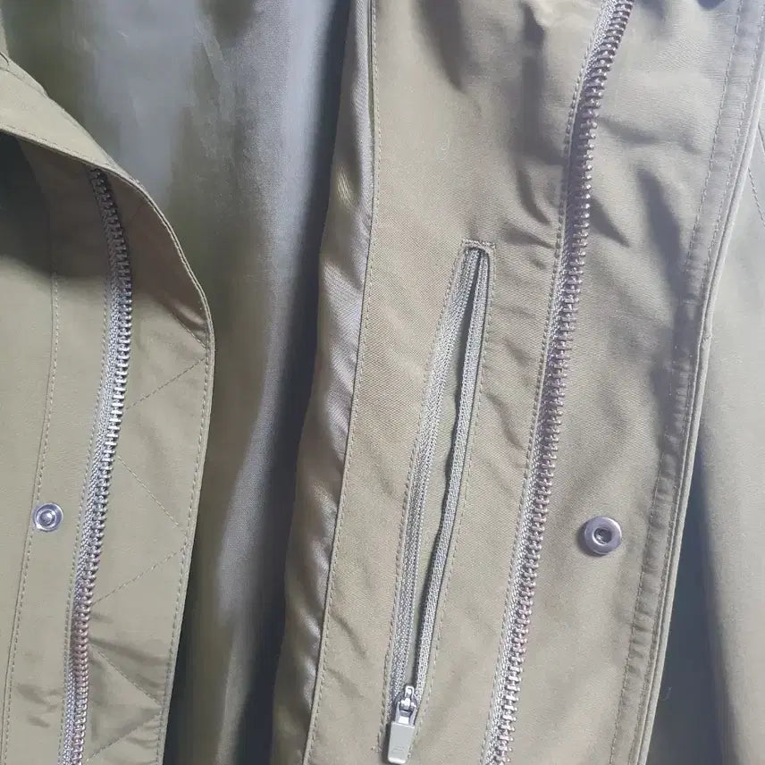 [BUNJANG] Beanpole Sports Oversized Hooded Blouson Jacket 95 / 빈폴 스포츠 후드 블루종 집업 오버핏 95