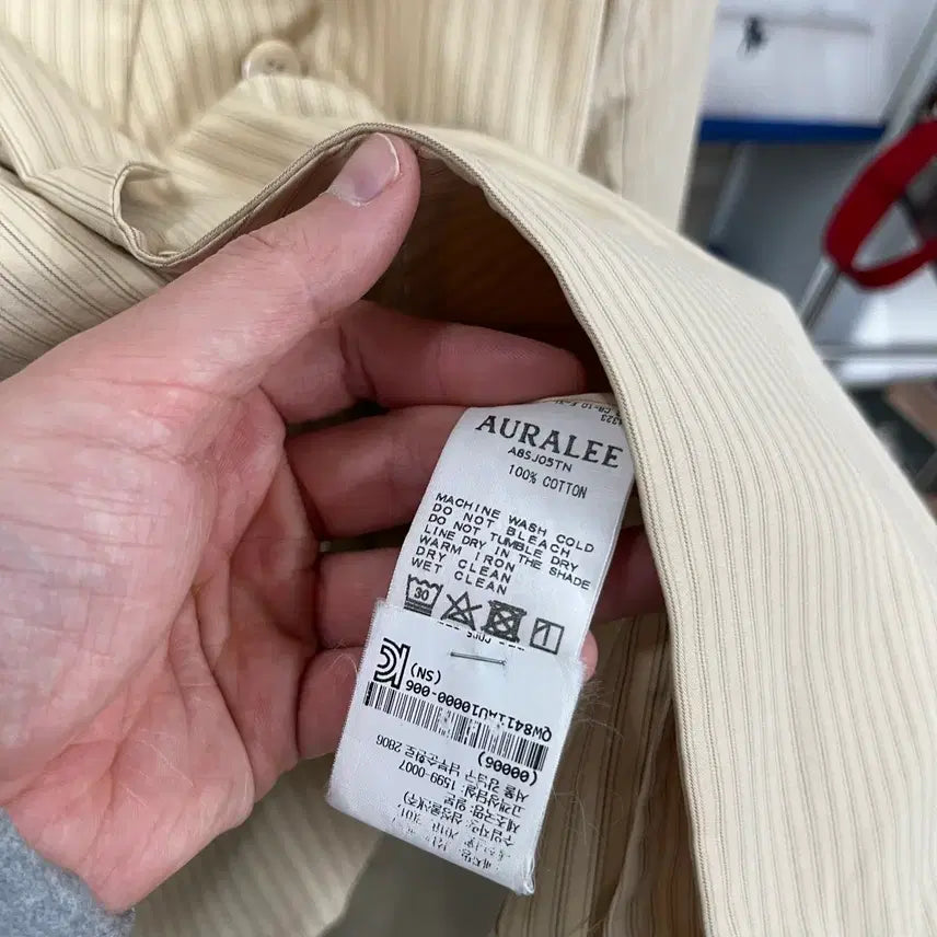 [BUNJANG] Auralee Pings Twill Shawl Collar Jacket / 오라리 핑스 트윌 숄칼라 자켓 2