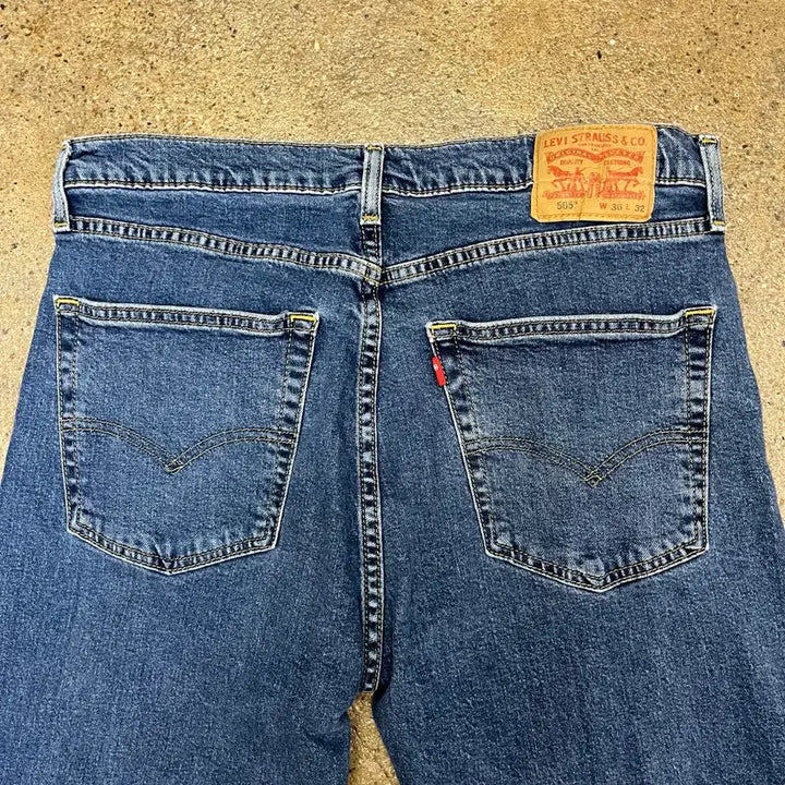 [BUNJANG] Levi's 505 Denim Jeans / 미국빈티지 리바이스 505 스판 청바지 데님팬츠