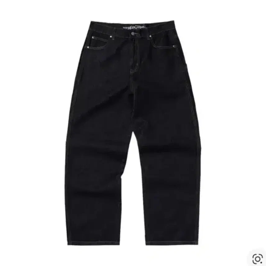 [BUNJANG] Suade Baggy Denim Jeans / Suade Baggy Denim Raw Indigo