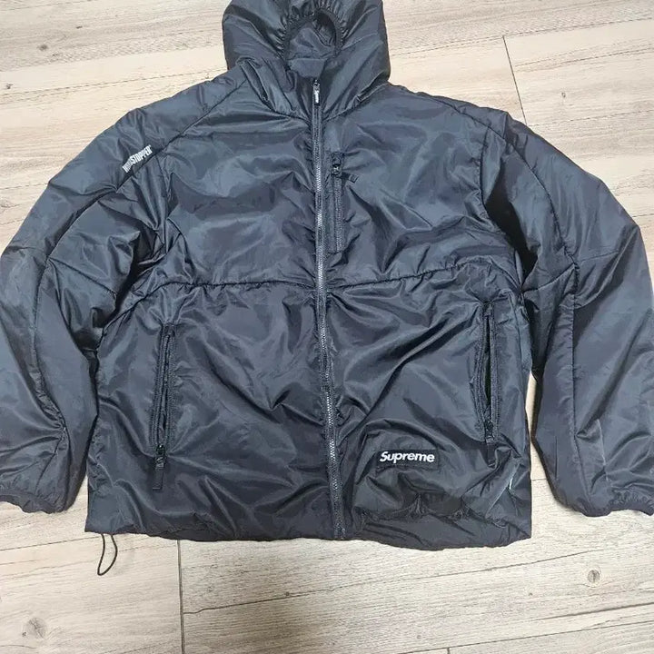 [BUNJANG] Supreme Windstopper Insulated Hooded Jacket Black XL / 슈프림 윈드스토퍼 인슐레이티드 후드 자켓 블랙 - 25SS xl 판매