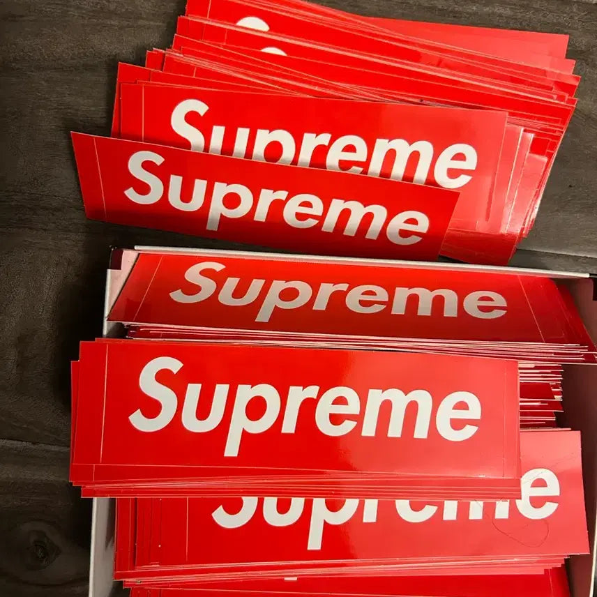 [BUNJANG] Supreme Box Logo Sticker Bundle / 정품 슈프림 박스로고 스티커 370장