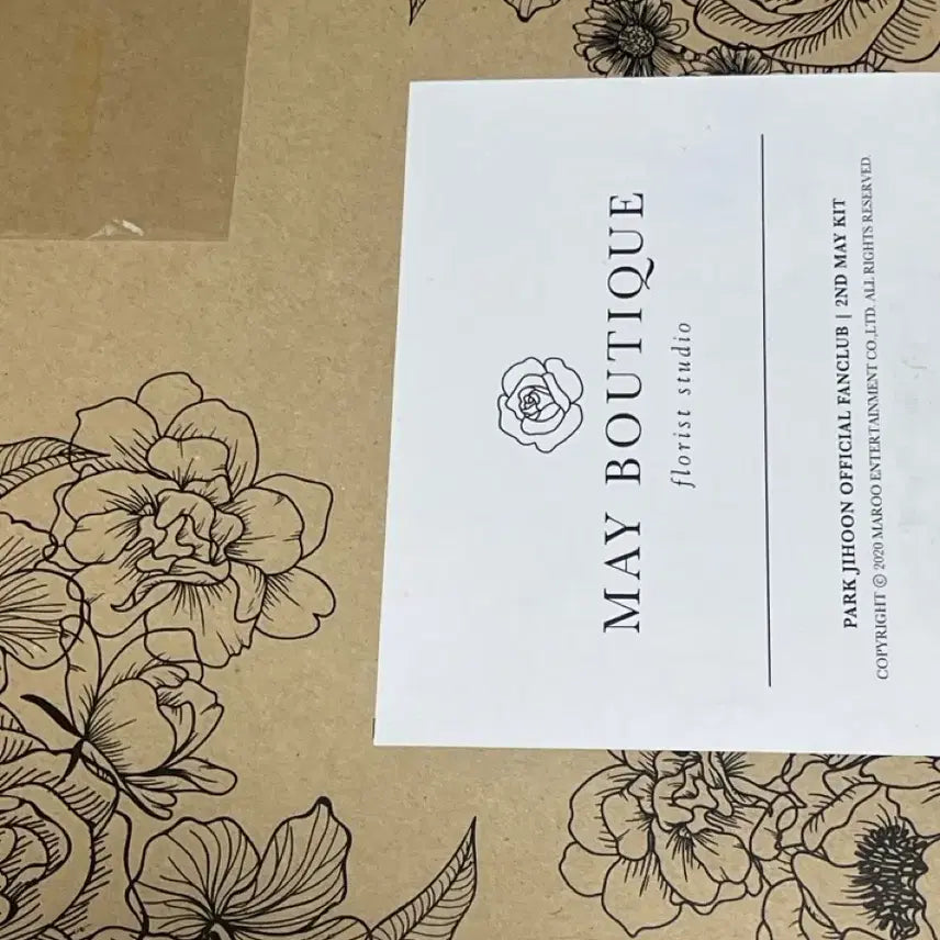 [BUNJANG] Park Jihoon 2nd May Kit / 박지훈 팬클럽 2ND MAY KIT