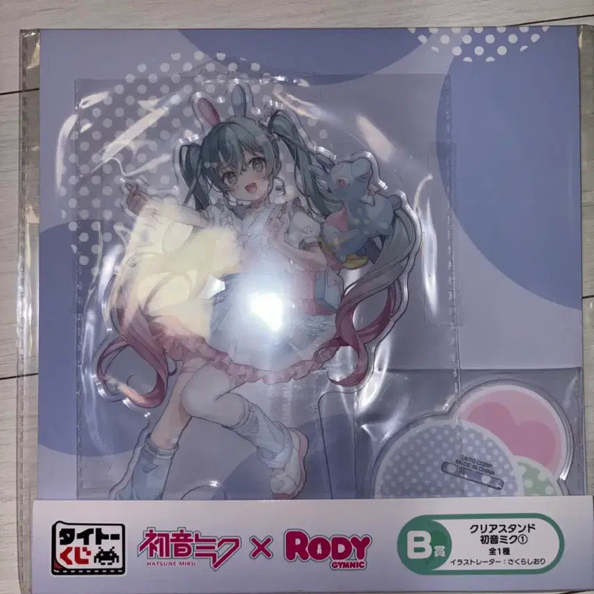 [BUNJANG] Hatsune Miku x Lody Acrylic Stand / 미쿠 로디 쿠지 b상 아크릴스탠드