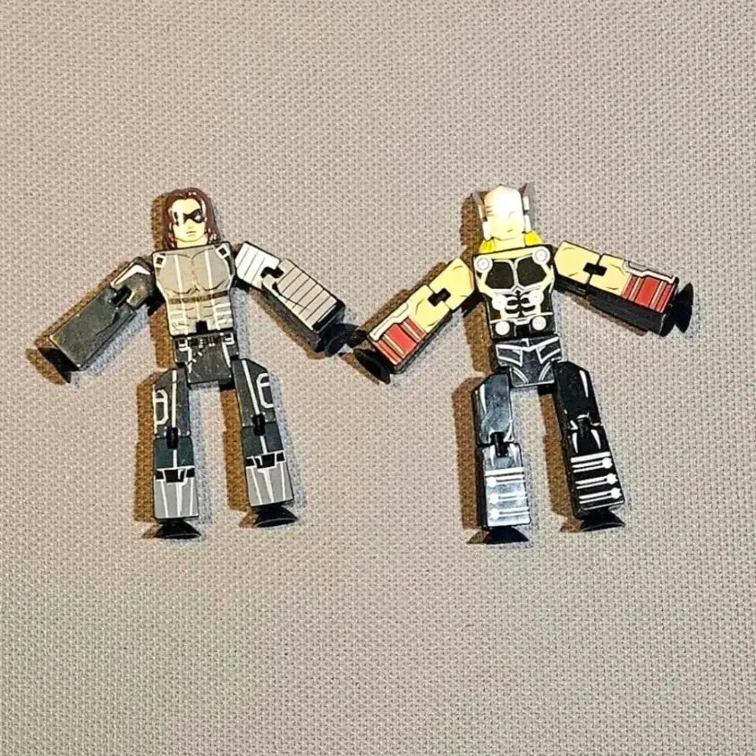 [BUNJANG] Stikbot Marvel Avengers Figure Bundle Set / 스틱봇 stikbot 마블 어벤져스 피규어 2종 일괄