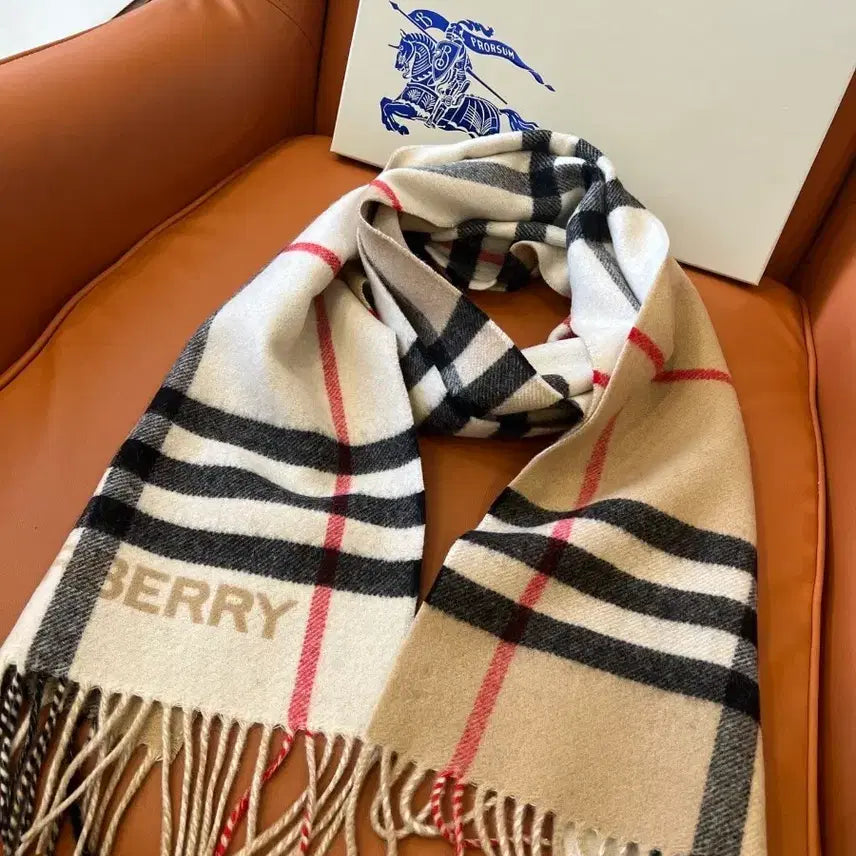 [BUNJANG] Burberry Cashmere Scarf / 버버리 캐시미어 머플러 스카프