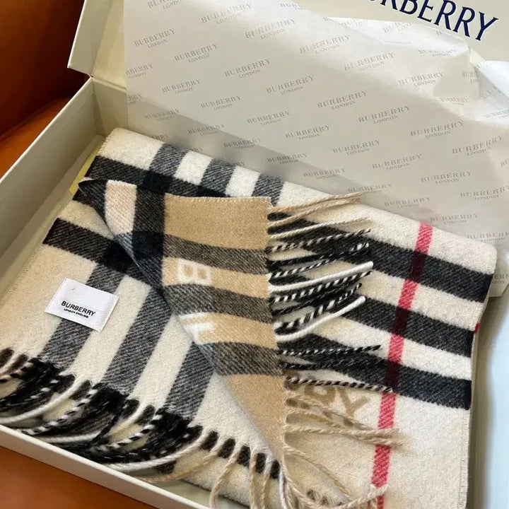 [BUNJANG] Burberry Cashmere Scarf / 버버리 캐시미어 머플러 스카프