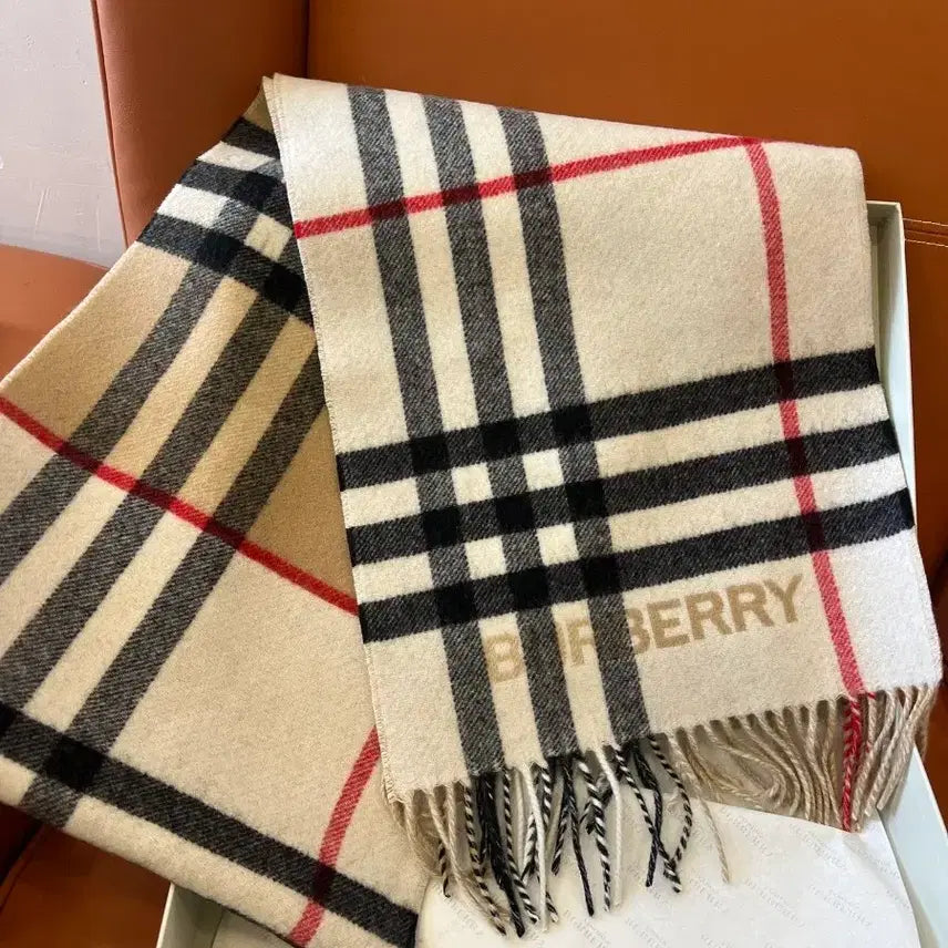 [BUNJANG] Burberry Cashmere Scarf / 버버리 캐시미어 머플러 스카프