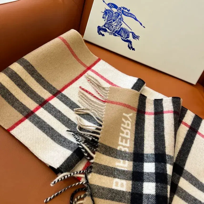 [BUNJANG] Burberry Cashmere Scarf / 버버리 캐시미어 머플러 스카프