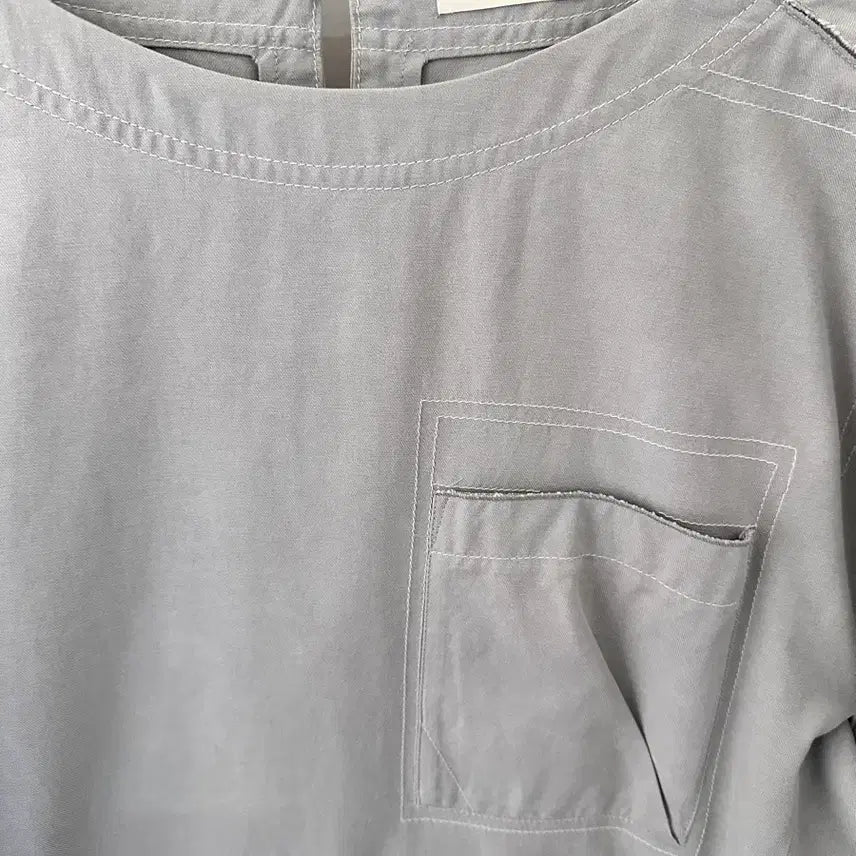 [BUNJANG] Hansome System Sky Blue Midi Dress / 한섬 시스템 스카이블루 원피스