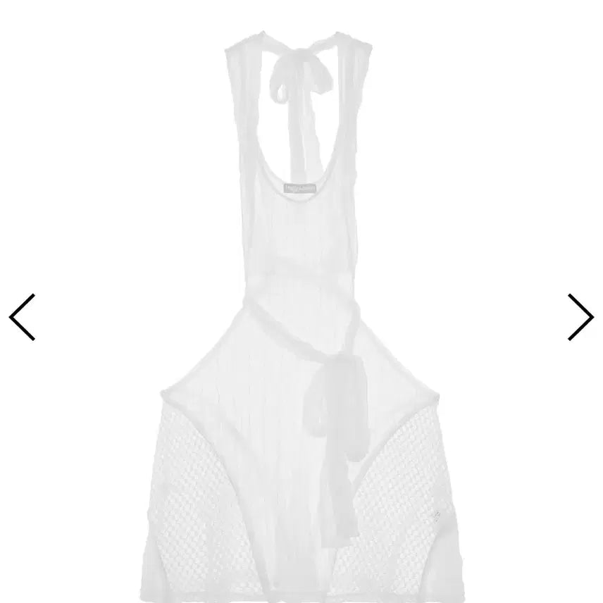 [BUNJANG] hug yours skin Strap Mesh Dress / 허그유어스킨 허유스 Strap mesh dress 스트랩 매쉬 드레스