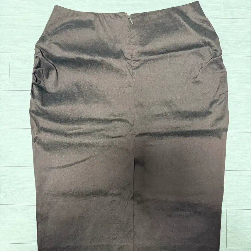 [BUNJANG] Mine Shirring Midi Skirt / 한섬 마인스커트
