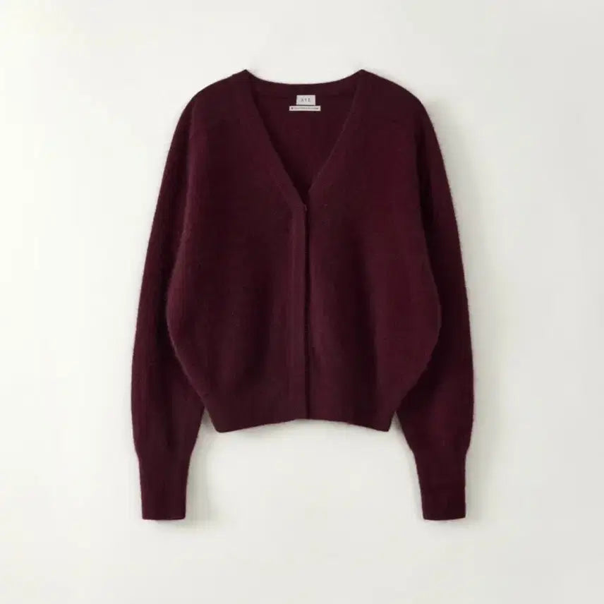 [BUNJANG] Sie 3Mini Raccoon Burgundy Jacket / 시에 sie 썸미니 라쿤 버건디