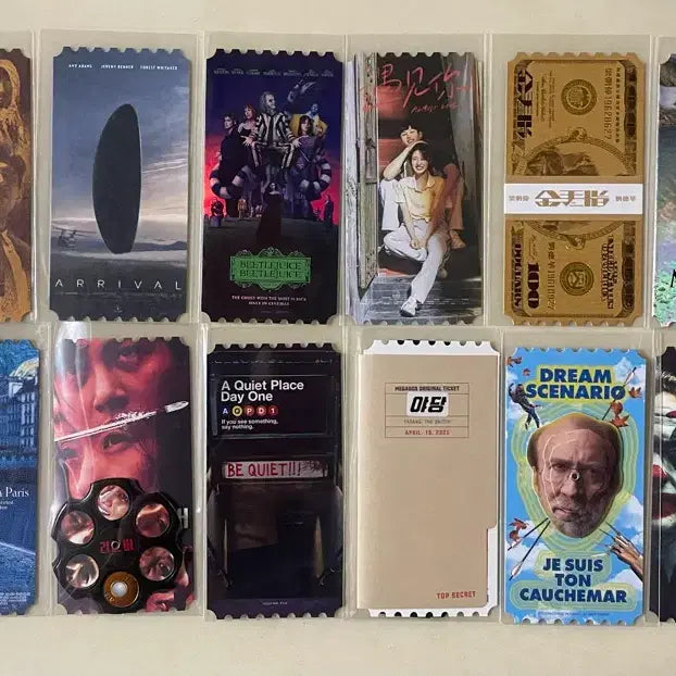 [BUNJANG] Original Ticket Bundle Set / *오티,굿즈정리*(결제순)오리지널티켓16장일괄