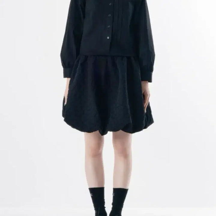 [BUNJANG] WSC Archive Kumo Balloon Skirt 001 Black / wsc 아카이브 쿠모 벌룬 스커트 001 블랙