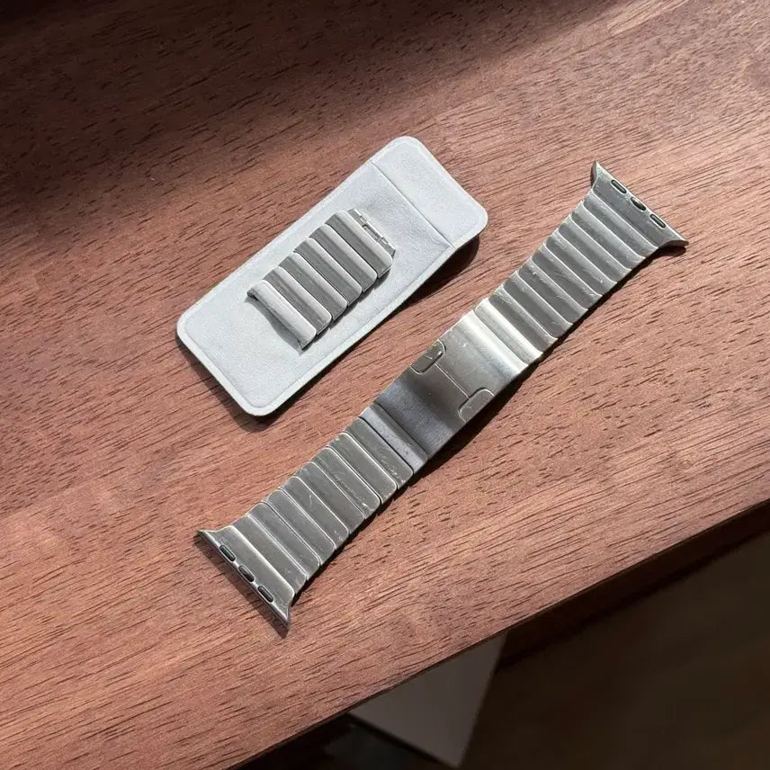 [BUNJANG] Apple Watch Link Bracelet 42mm Silver / 애플워치 정품 링크브레이슬릿 42mm (44,45,46,49mm 호환)