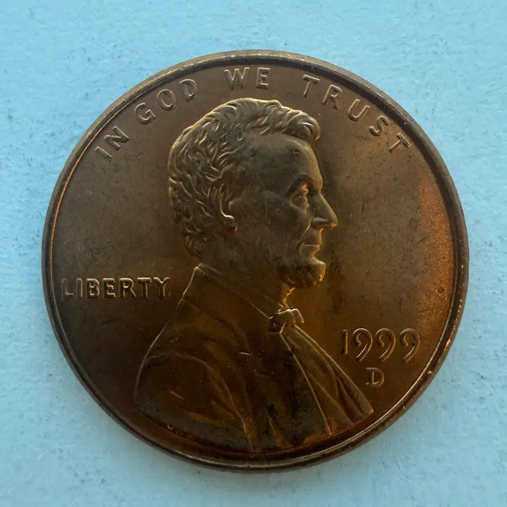 [BUNJANG] 1999 US Lincoln 1 Cent Coin / [미사용] 회전광이 살아있는 1999년 미국 링컨 1센트 동전 S418