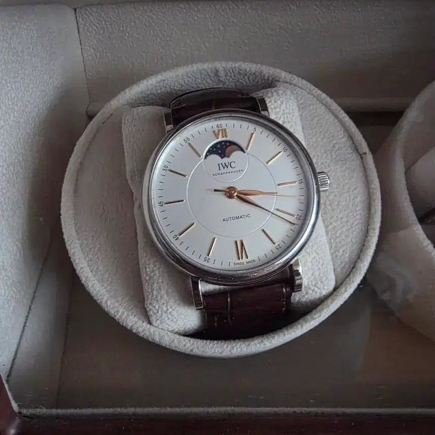 [BUNJANG] IWC Portofino Moon Phase Watch / IWC 포르토피노 문페이즈 흰판