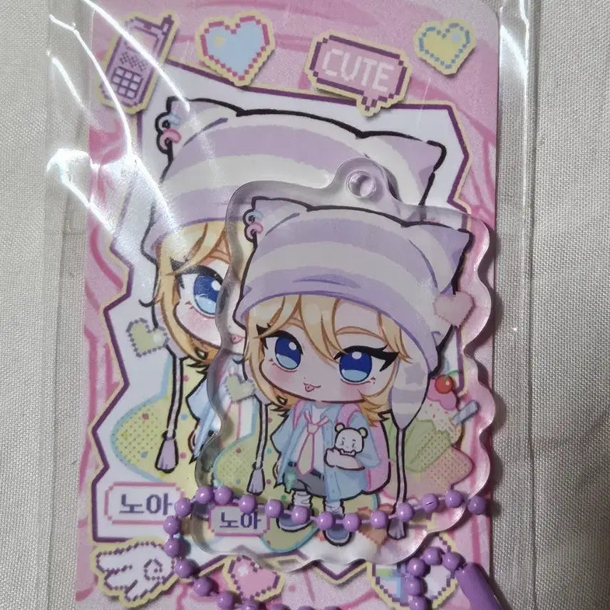 [BUNJANG] PLAVE Noah Acrylic Keyring / 비공굿 플레이브 노아 아크릴 키링