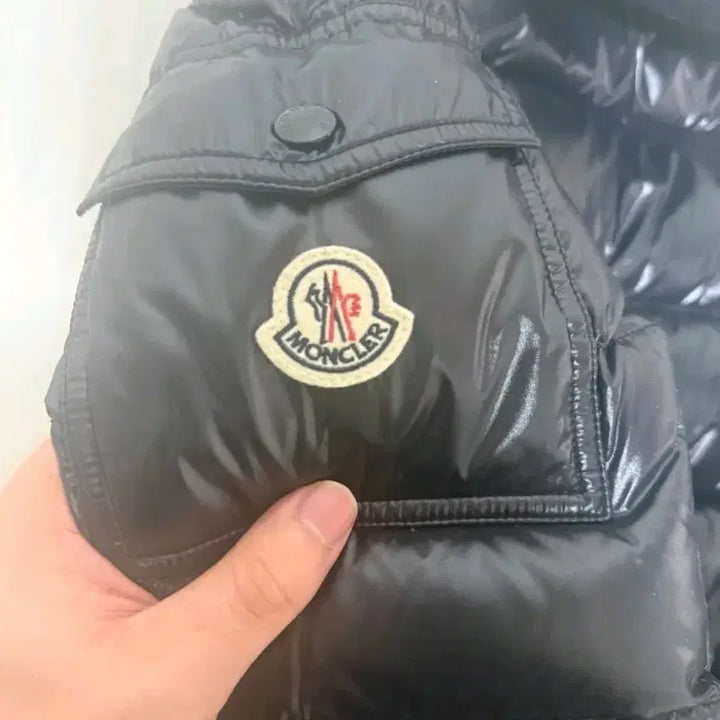 [BUNJANG] Moncler Maya Shiny Black Puffer Jacket / 몽클레어 마야 유광블랙