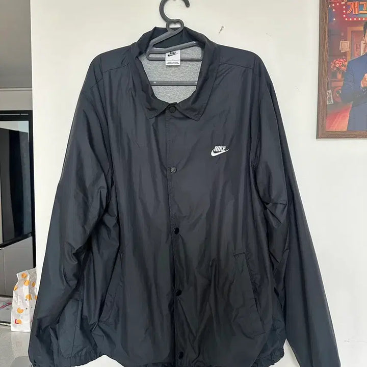 [BUNJANG] Nike Black Coach Jacket / 나이키 블랙 코치 자켓