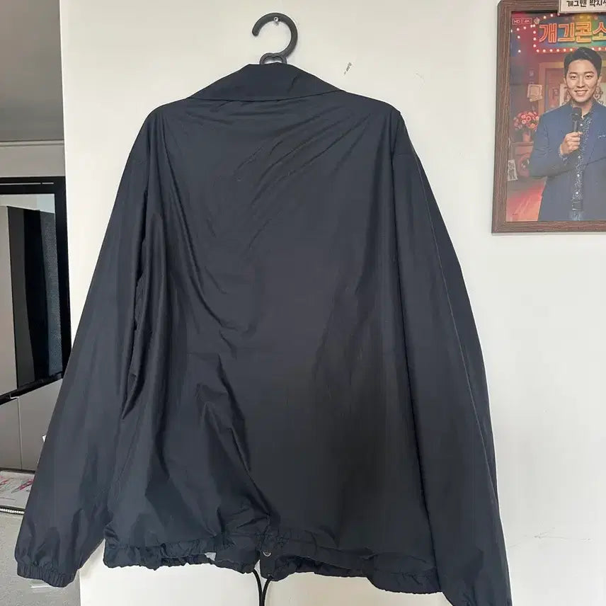 [BUNJANG] Nike Black Coach Jacket / 나이키 블랙 코치 자켓