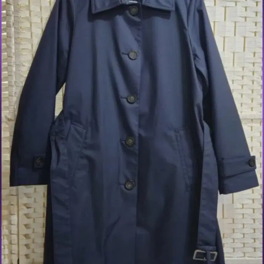 [BUNJANG] FESPWOO Limonta Water-Repellent Single Trench Coat / 페스포우 트렌치코트 리몬타 발수 싱글 새상품