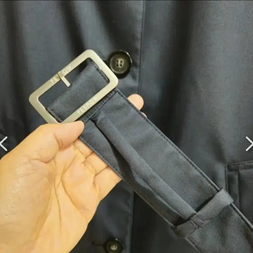 [BUNJANG] FESPWOO Limonta Water-Repellent Single Trench Coat / 페스포우 트렌치코트 리몬타 발수 싱글 새상품