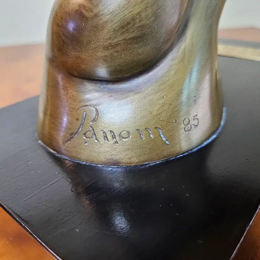 [BUNJANG] Panolli Icarus's Wings Bronze Sculpture / 1985년 이태리 Sculptor 파놀리 이카로스의 날개 청동브론즈.