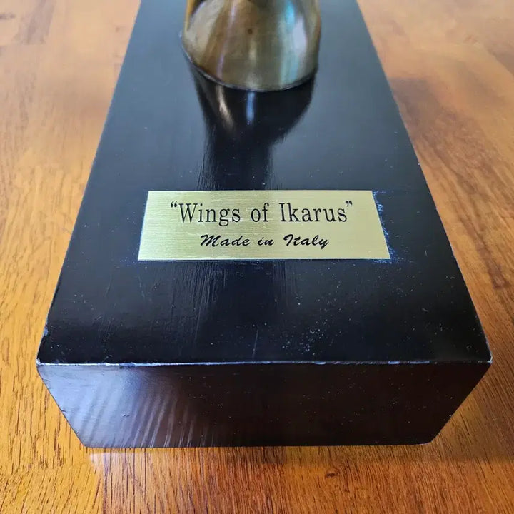 [BUNJANG] Panolli Icarus's Wings Bronze Sculpture / 1985년 이태리 Sculptor 파놀리 이카로스의 날개 청동브론즈.